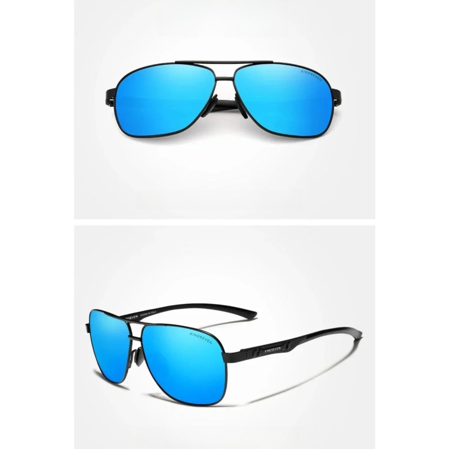 Aluminum Pilot Polarized UV400 Sunglasses