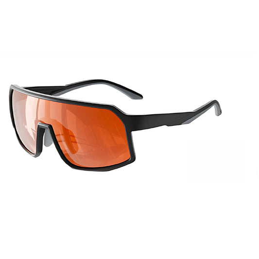 Square Shield Polarised Sports Sunglasses for Cycling and Outdoor Training