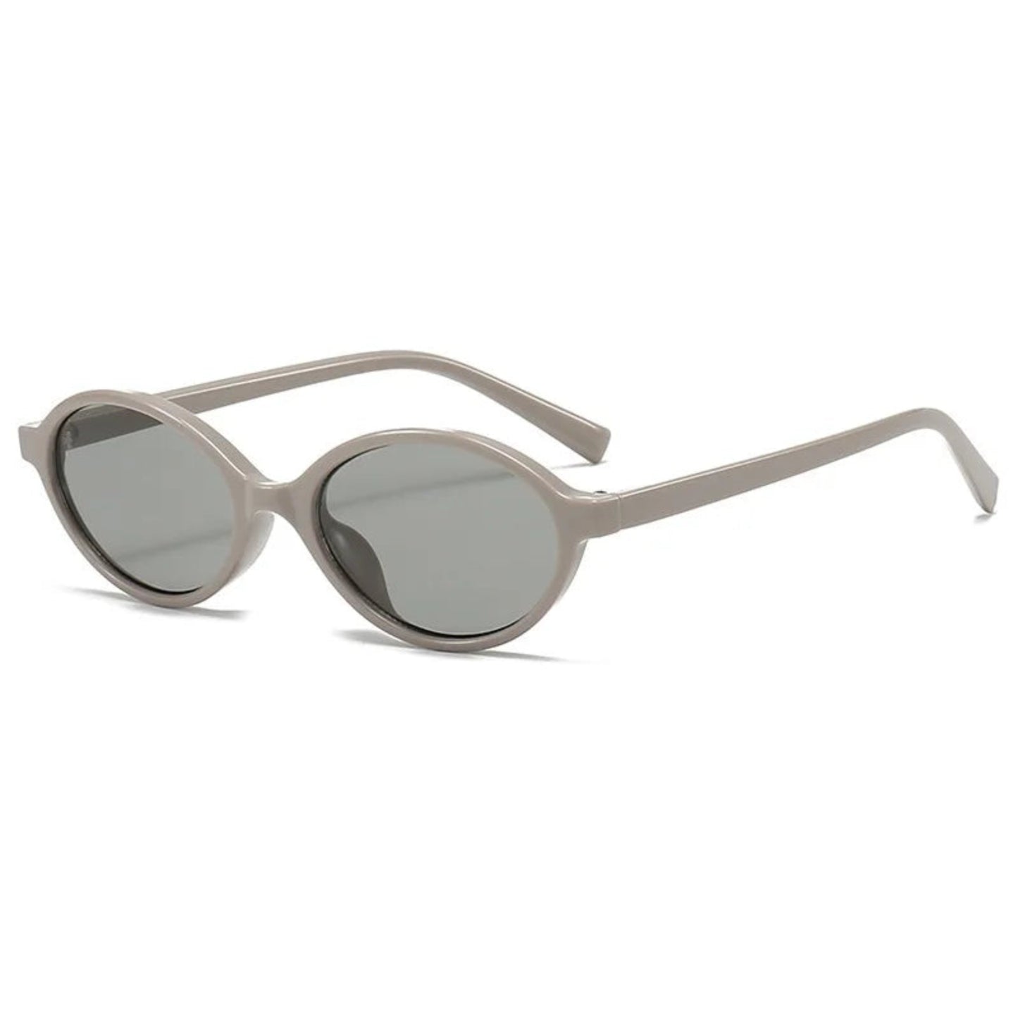 Polycarbonate Small Oval UV400 Sunglasses