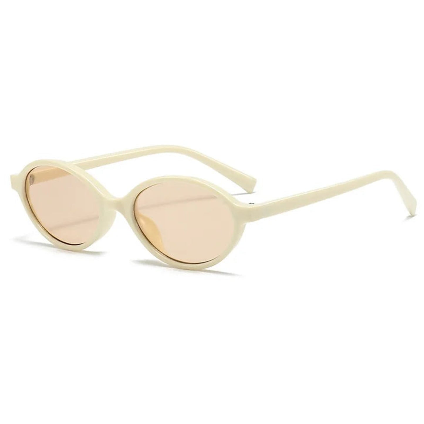Polycarbonate Small Oval UV400 Sunglasses