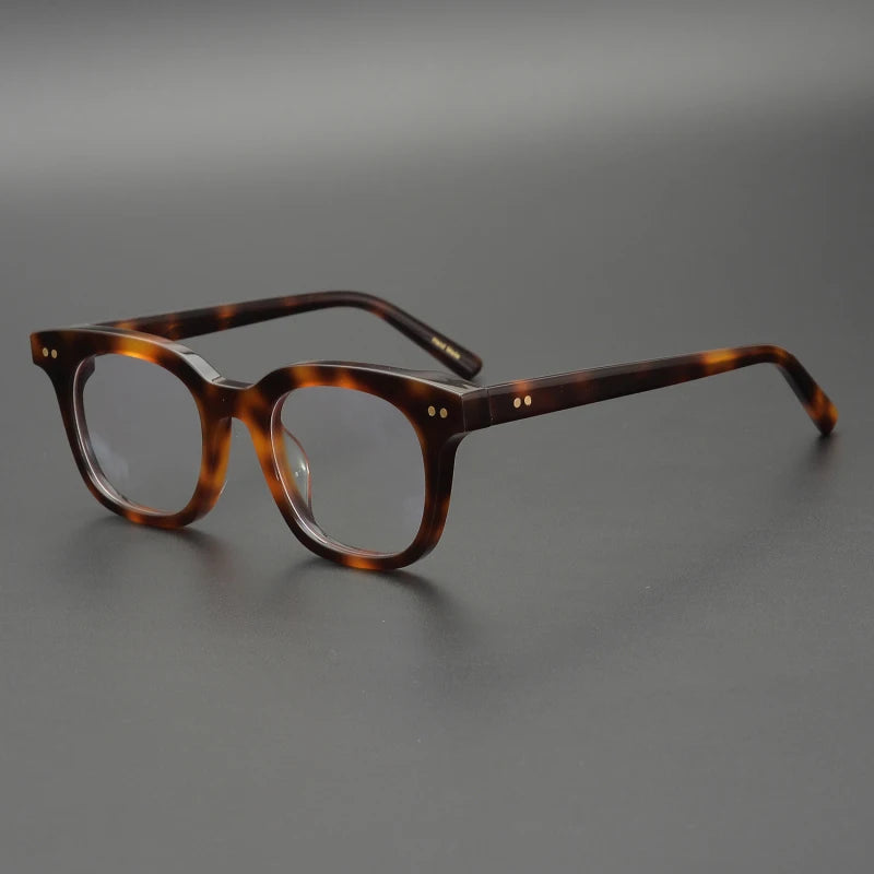 Acetate Emerald Square Eyeglasses