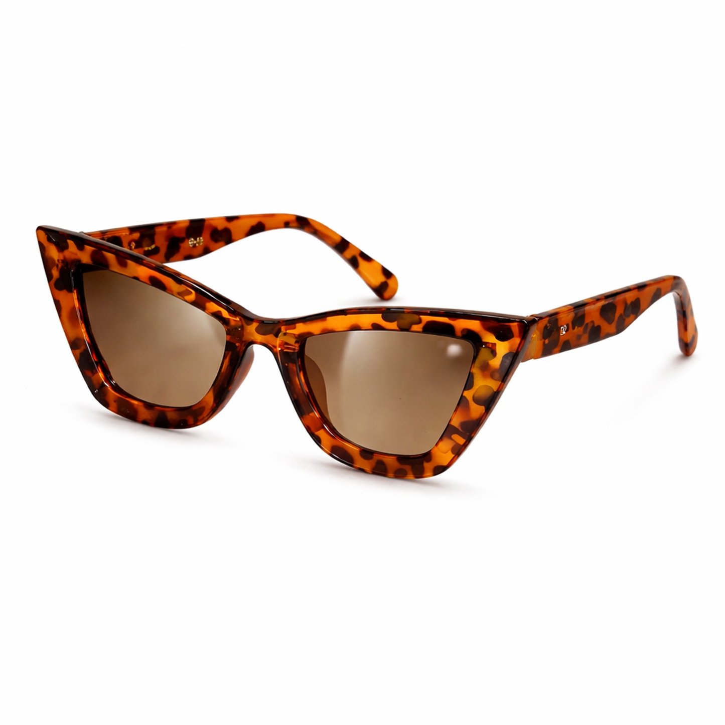 Plastic Oversized Cat Eye Sunglasses