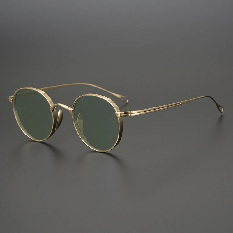 Ultra-Light Pure Titanium Polarised Sunglasses | Vintage Round