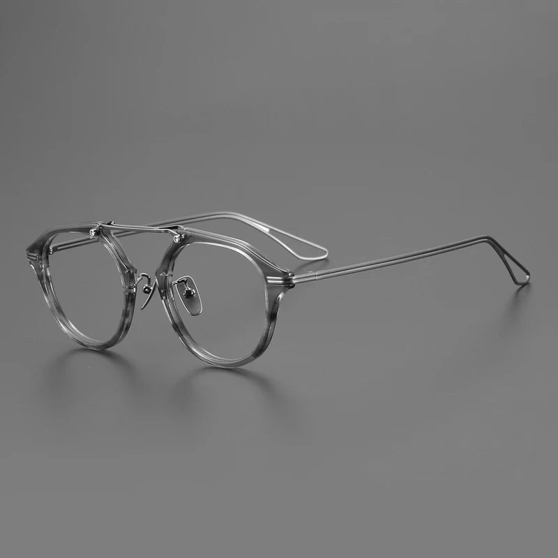 Titanium Acetate Pilot Prescription Eyeglasses