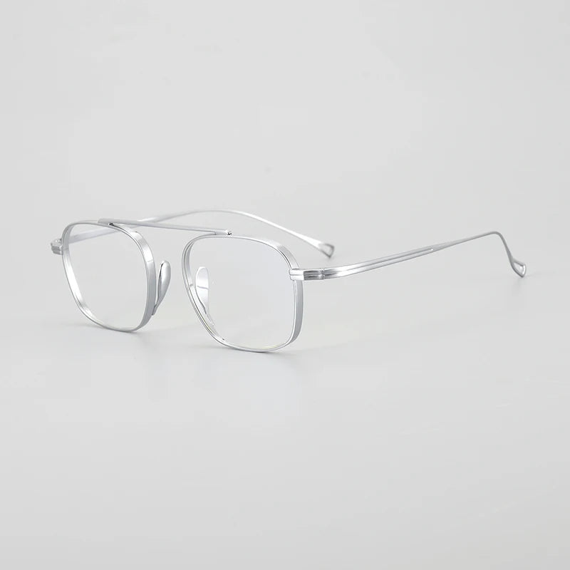 Petite Titanium Pilot Eyeglasses