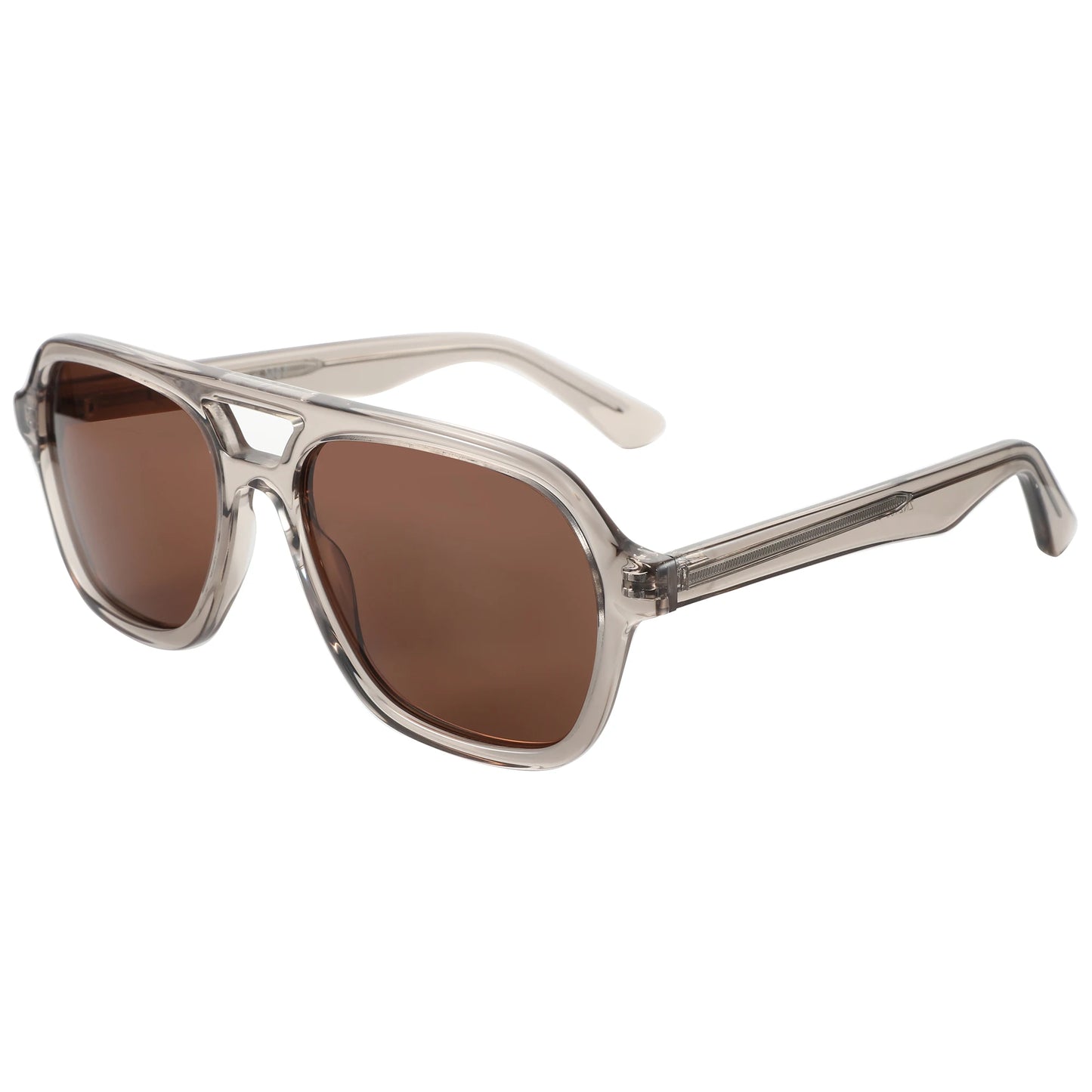 Acetate Tortoise Pilot Polarized UV400 Sunglasses