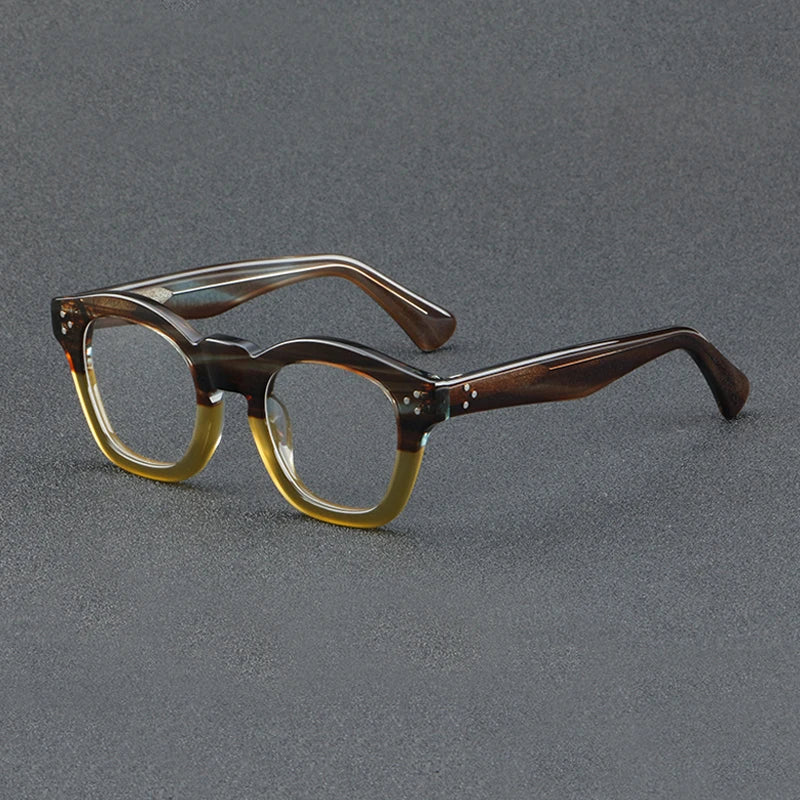 Acetate Small Two-Tone Eyeglasses