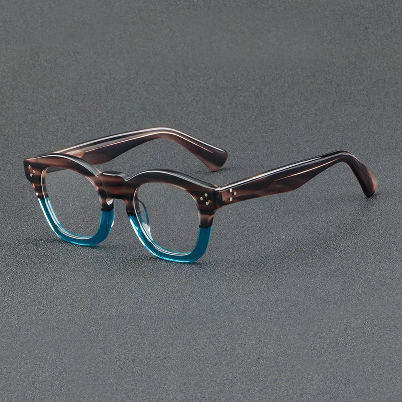 Acetate Small Two-Tone Eyeglasses