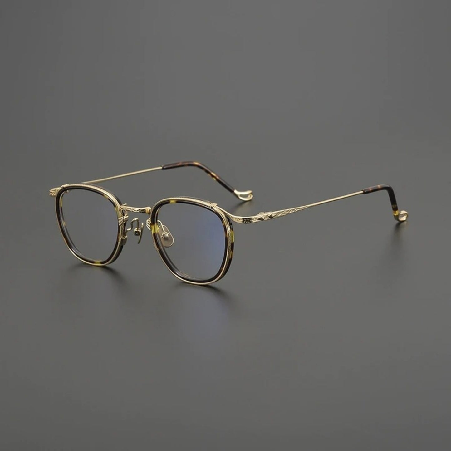 Titanium Round Prescription Eyeglasse