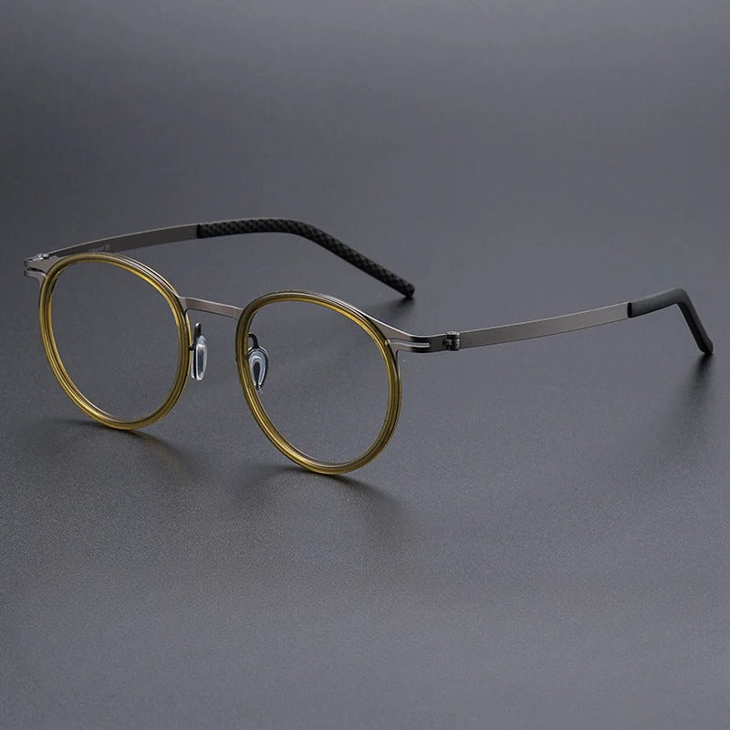 Vintage Round Reading Glasses | Photochromic & Anti-Blue Light | Progressive Options
