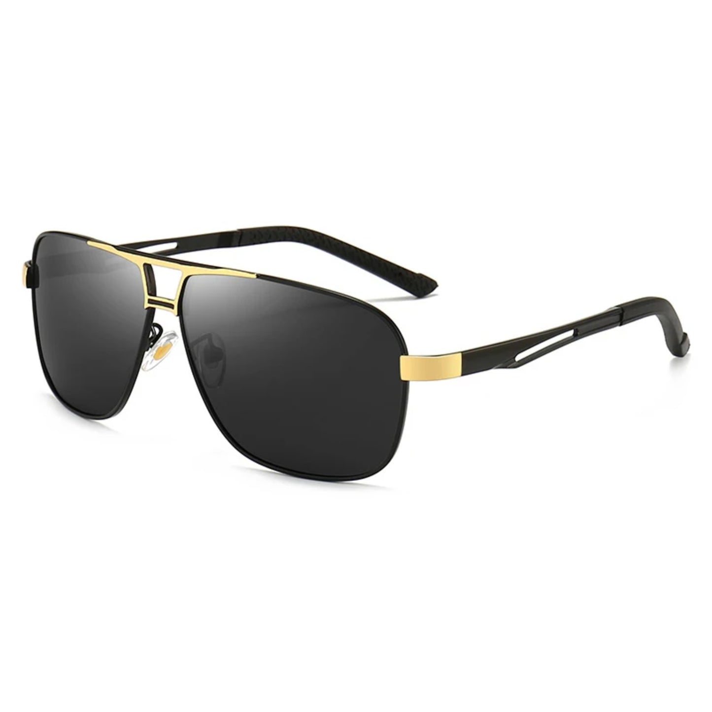 Alloy Square Polarized UV400 Sunglasses