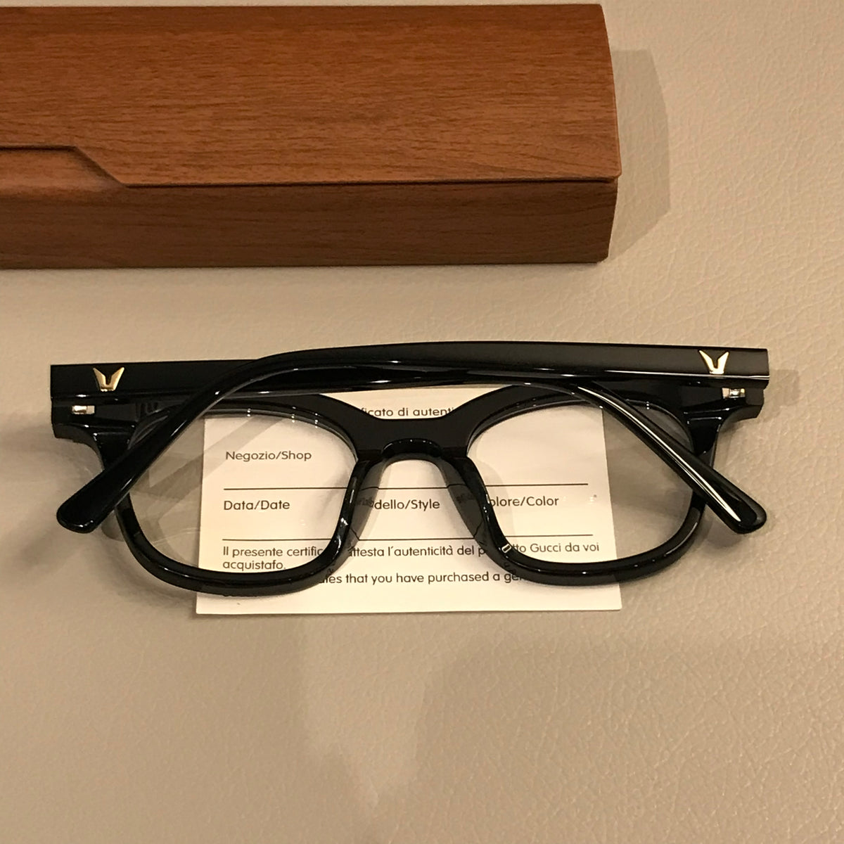 Retro Rectangular Eyeglass Frames with Paired Corner Rivets, Tortoiseshell