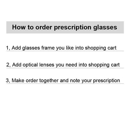 Anti-Blue Light CR-39 Aspheric Prescription Lenses | Cinily UK side view