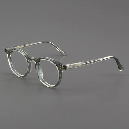 Acetate Emerald Square Eyeglasses