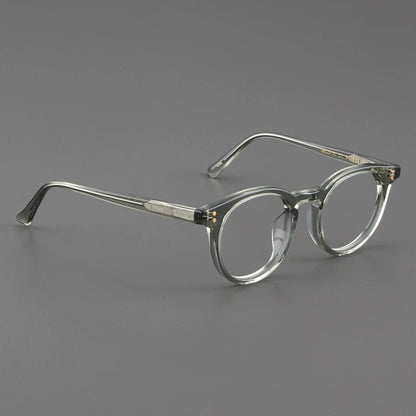 Acetate Emerald Square Eyeglasses additional product view