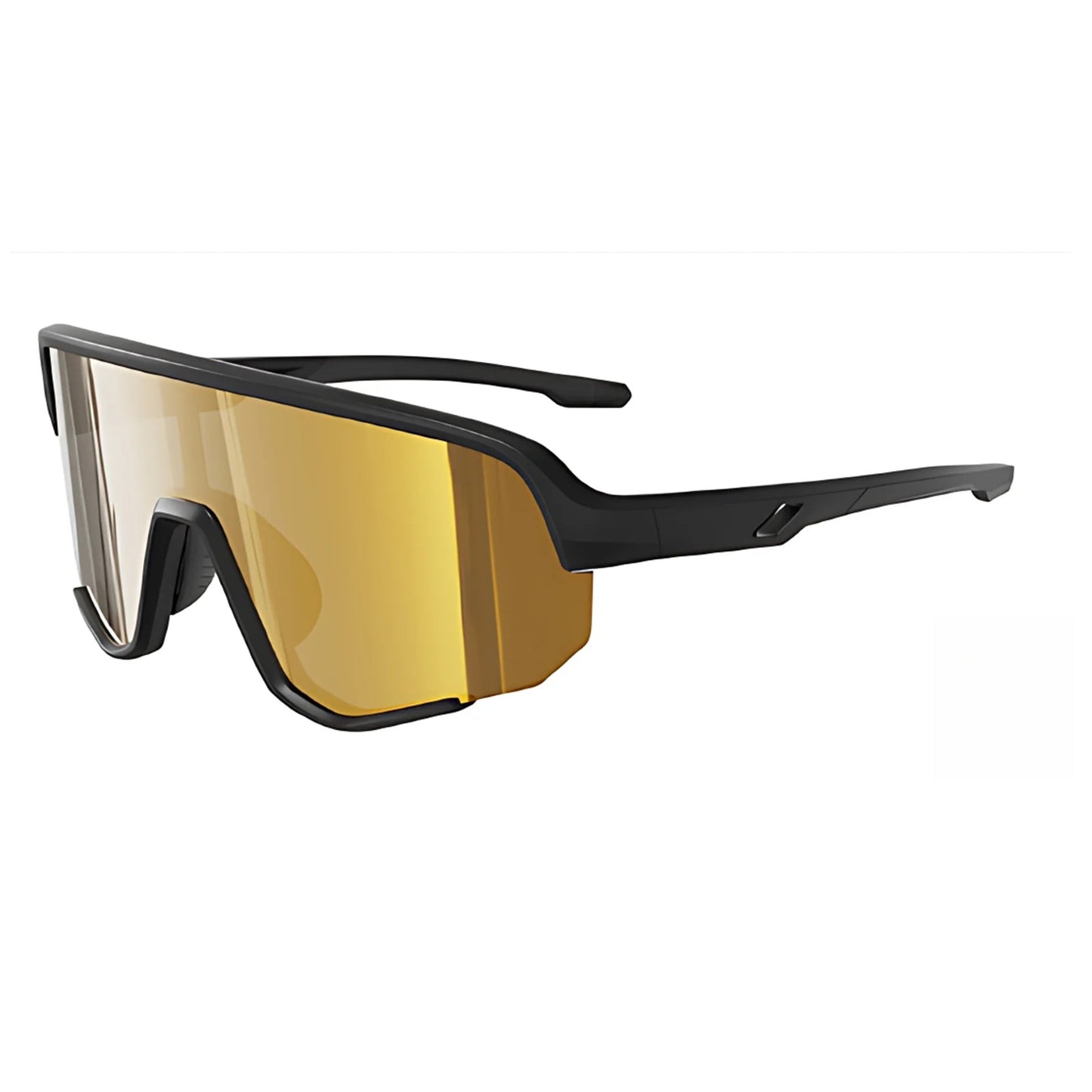 TR90 Shield Sports Sunglasses with PC Cylindrical Lens for Outdoor Sports