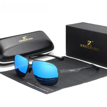Aluminum Pilot Polarized UV400 Sunglasses | HD Driving Shades – CINILY UK additional product view