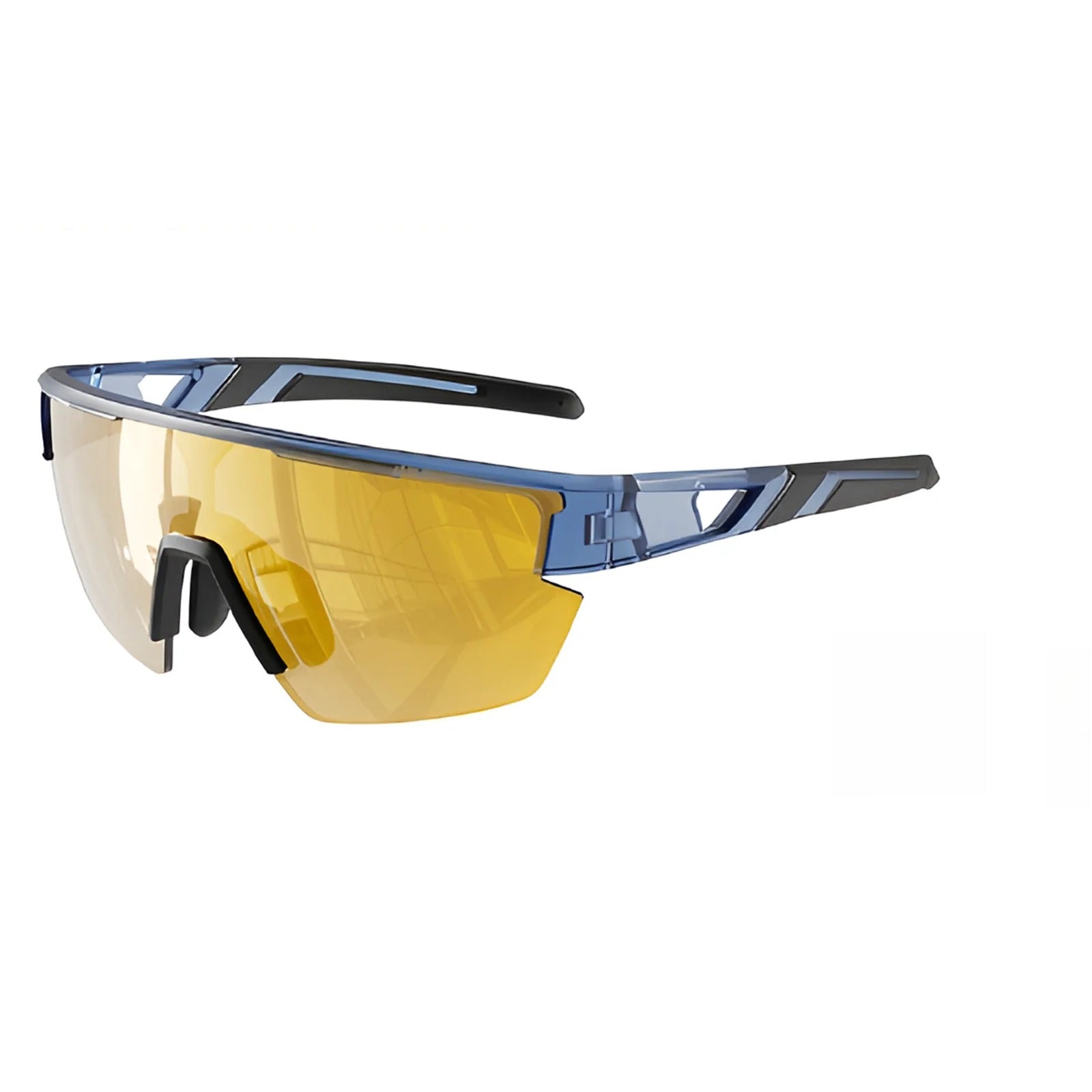 TR90 Polarised Sports Sunglasses for Fishing, Cycling and Outdoor Sports - Yellow