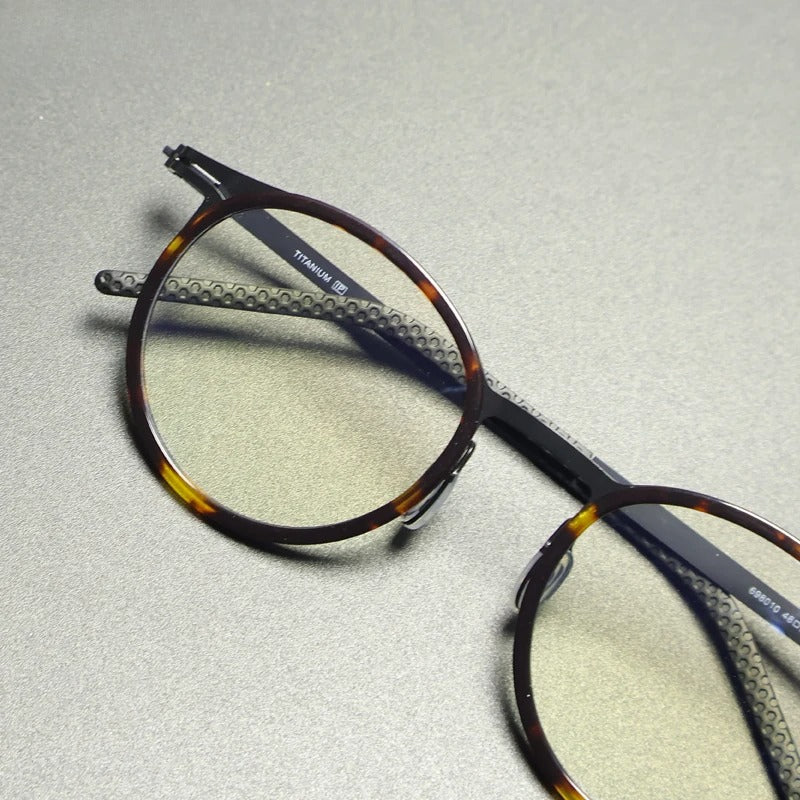 Vintage Round Reading Glasses | Photochromic & Anti-Blue Light | Progressive Options