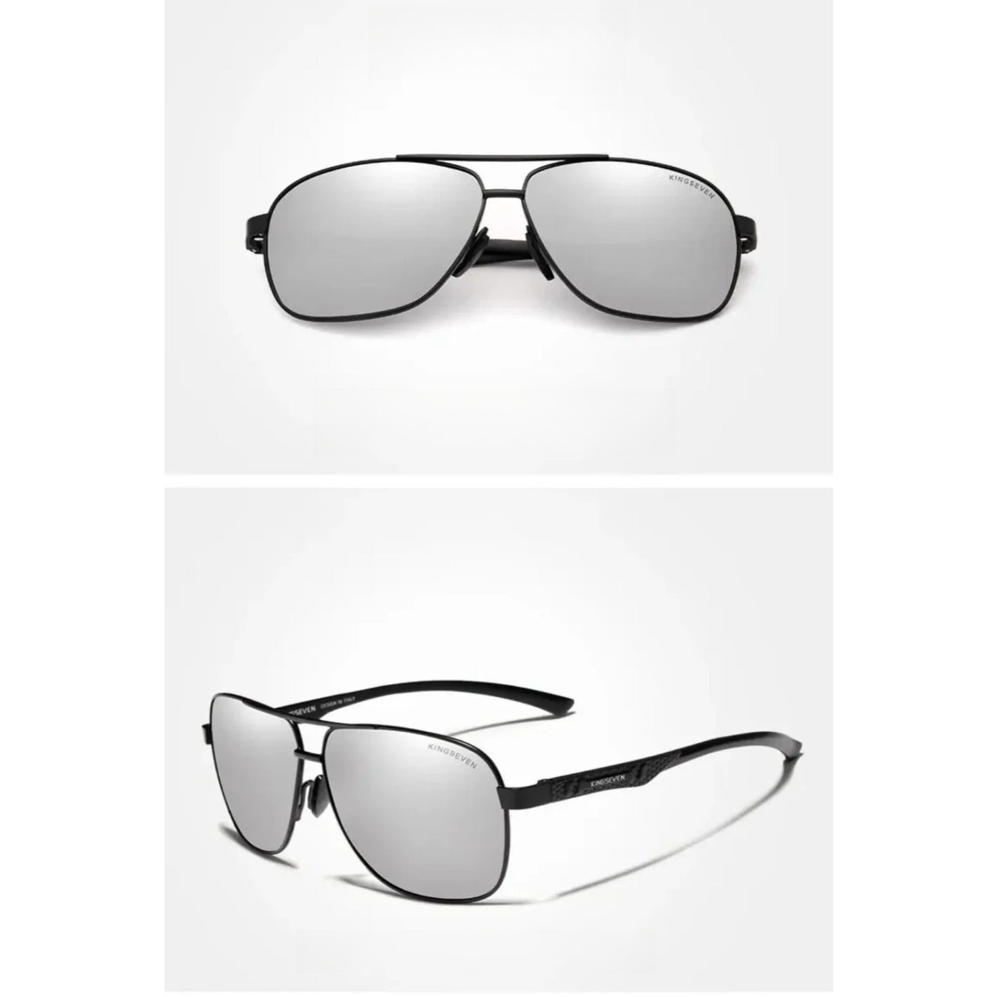 Aluminum Pilot Polarized UV400 Sunglasses