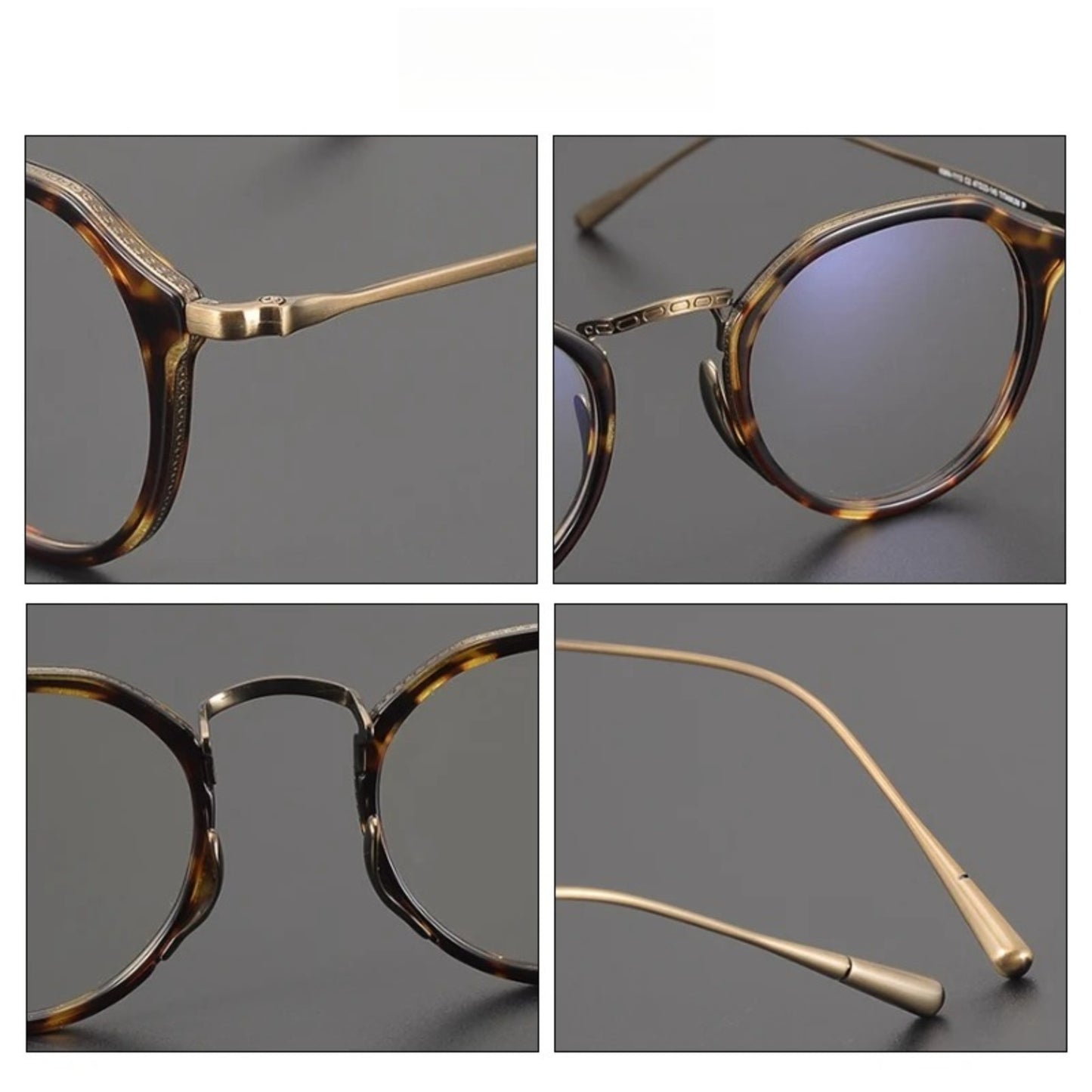 Titanium Windsor Panto Eyeglasses