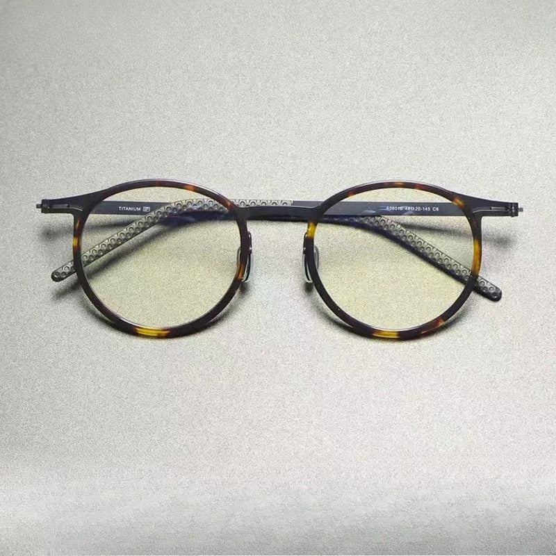 Vintage Round Reading Glasses | Photochromic & Anti-Blue Light | Progressive Options