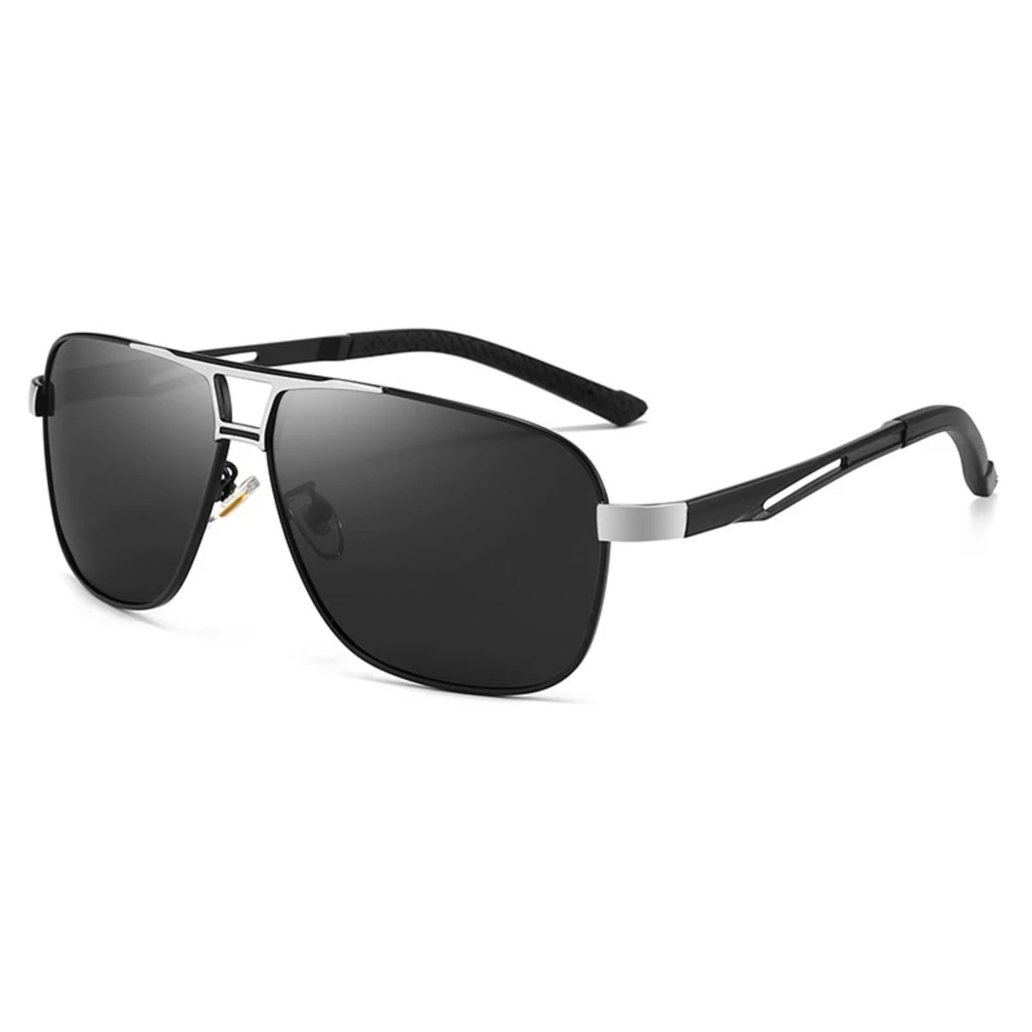Alloy Square Polarized UV400 Sunglasses