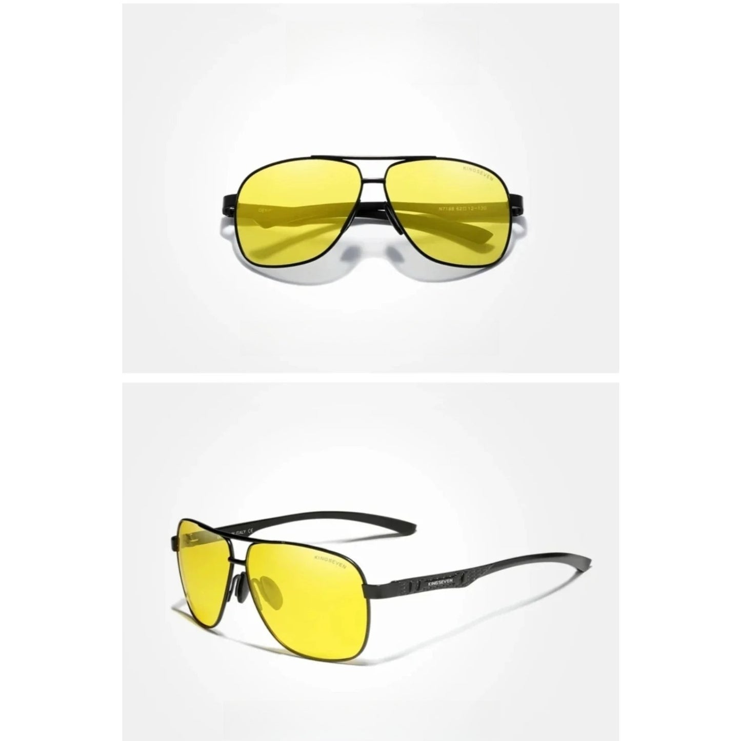 Aluminum Pilot Polarized UV400 Sunglasses