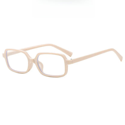 Small Rectangle Blue Light Glasses | Retro Screen Glasses Online – CINILY UK side view