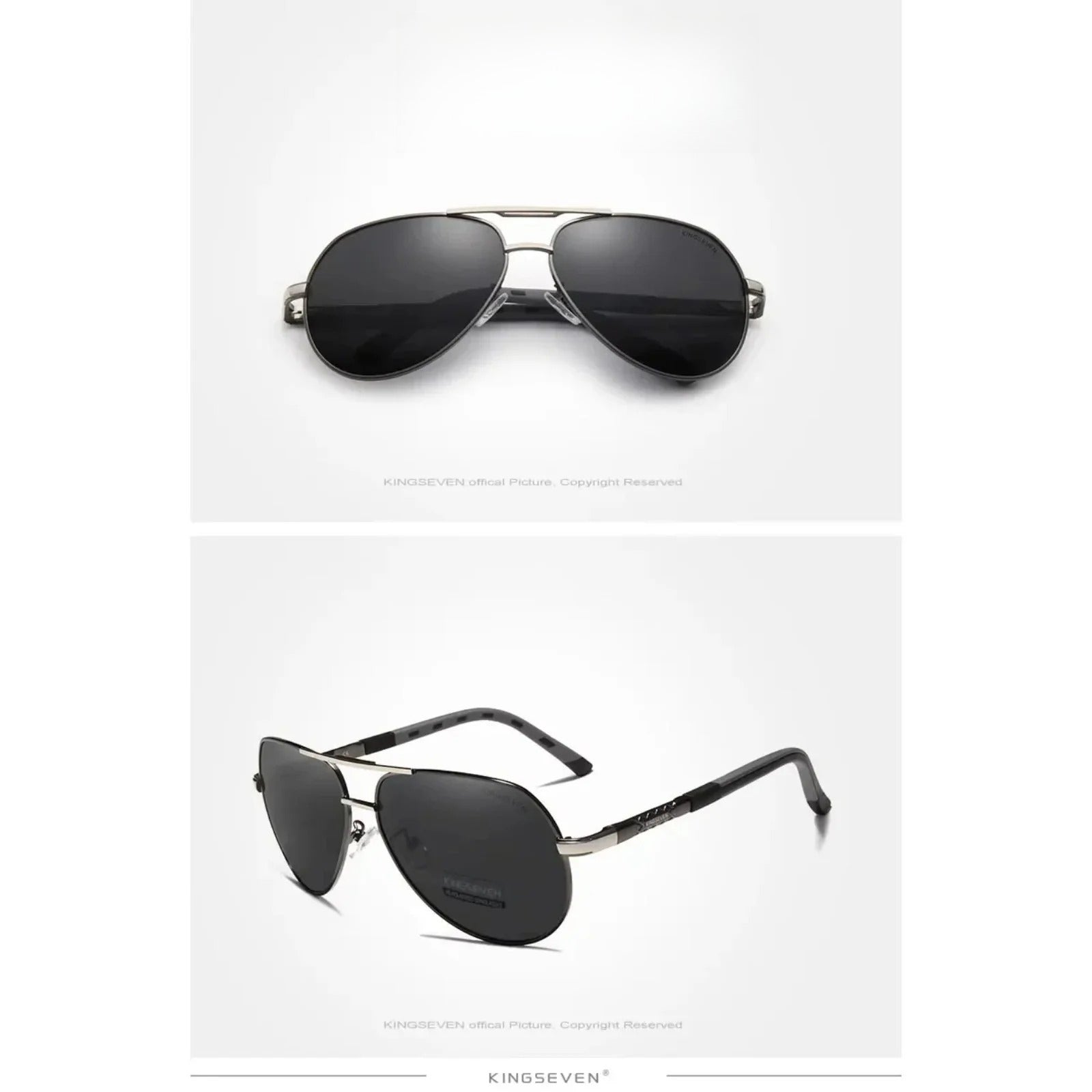 Pilot Polarized UV400 Sunglasses | Lightweight Driving Shades – CINILY UK additional product view