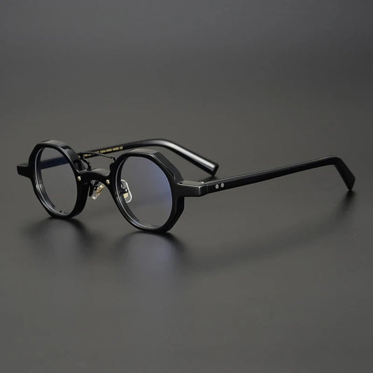 Acetate Round Prescription Eyeglasses | Classic Retro Optical Frames – CINILY UK