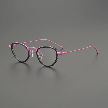 Titanium Cat Eye Prescription Eyeglasses | Stylish Lightweight Rx Glasses Online – CINILY UK