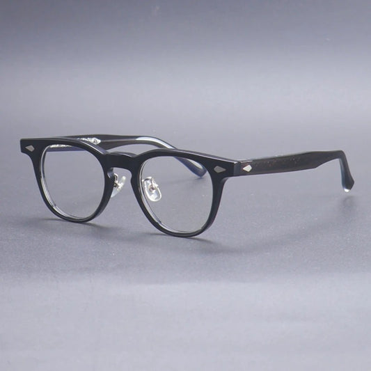 Acetate Keyhole Panto Prescription Eyeglasses | Retro Optical Frame for Rx Lenses – CINILY UK