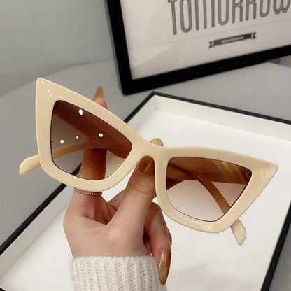 Oversized Cat Eye Sunglasses | Bold Retro Women’s Shades – CINILY UK frame detail