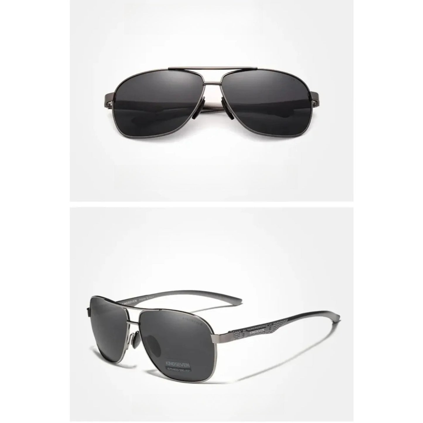 Aluminum Pilot Polarized UV400 Sunglasses