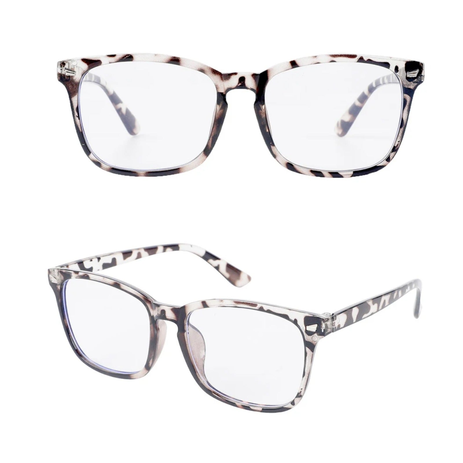 Black Square Blue Light Glasses | Affordable Screen Glasses Online – CINILY UK additional product view