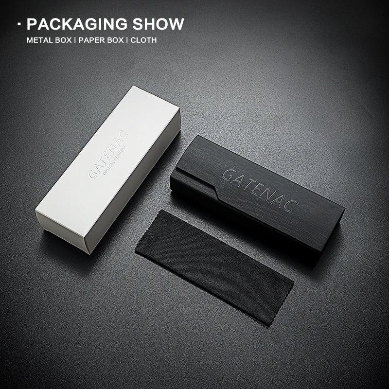 Vintage Thick Acetate Square Glasses Frame | Multi-Colour