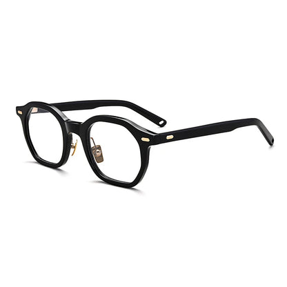 Classic Acetate Square Prescription Eyeglasses | Korea Optical Frame for Rx Lenses – CINILY UK