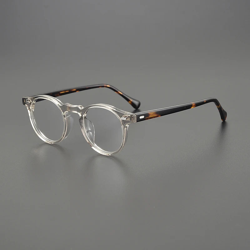 Japanese Acetate Panto Prescription Eyeglasses | Retro Optical Frame for Rx Lenses – CINILY UK - Tortoise