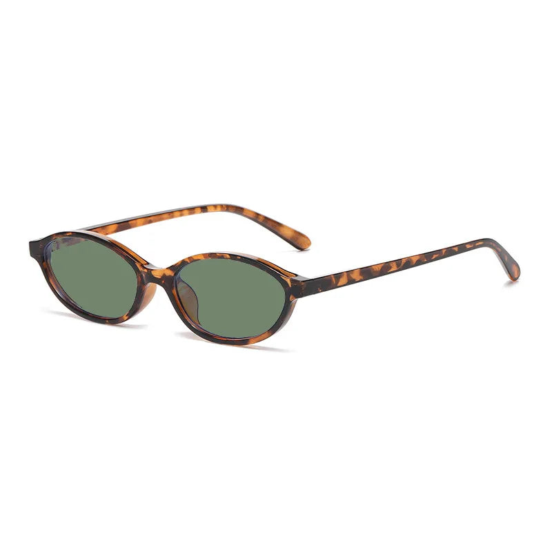Plastic Small Cat Eye UV400 Sunglasses