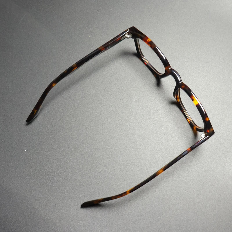 Vintage Square Acetate Optical Glasses Frame | Handmade Lightweight Fit