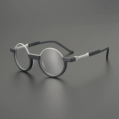 Acetate Green Round Prescription Eyeglasses | Bold Optical Frame for Rx Lenses – CINILY UK frame detail
