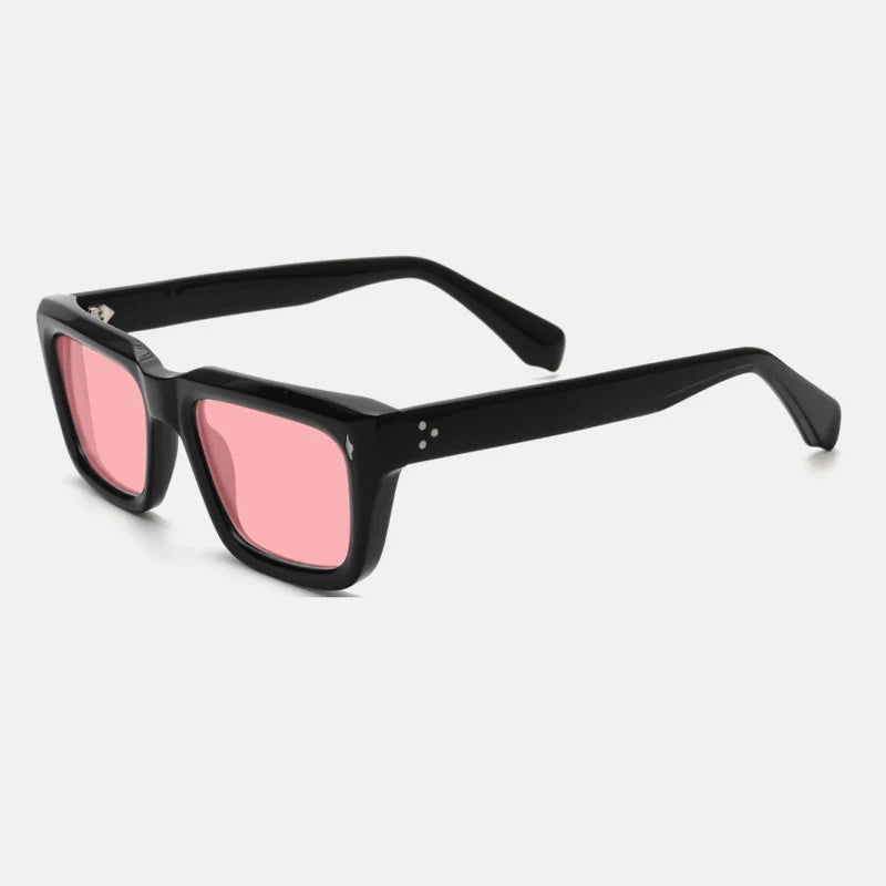 Vintage Polarised Acetate Sunglasses | UV400 | Thick Retro Frame