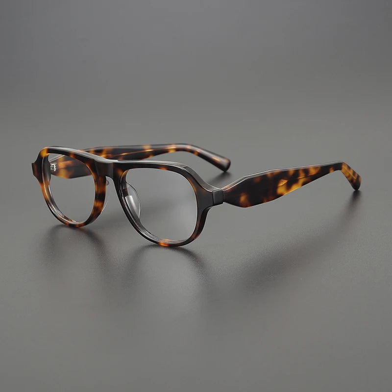 Acetate Chunky Square Eyeglasses