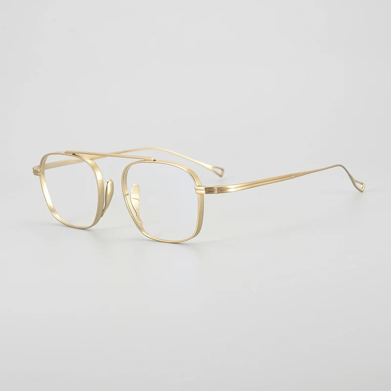 Petite Titanium Pilot Eyeglasses