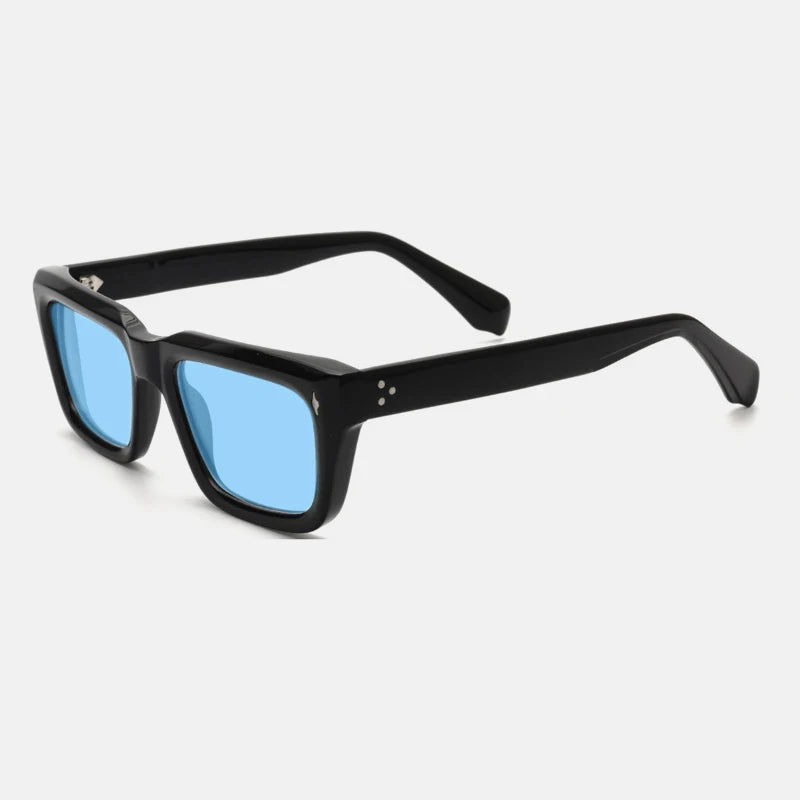 Vintage Polarised Acetate Sunglasses | UV400 | Thick Retro Frame