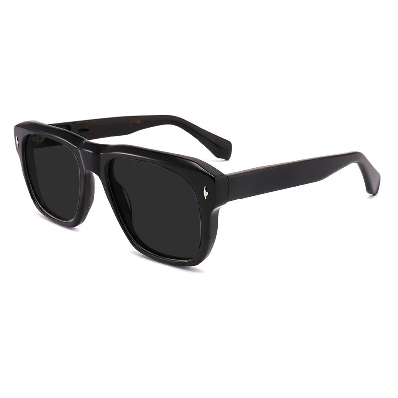Vintage Polarised Acetate Sunglasses with UV400 Protection in a Larger Fit