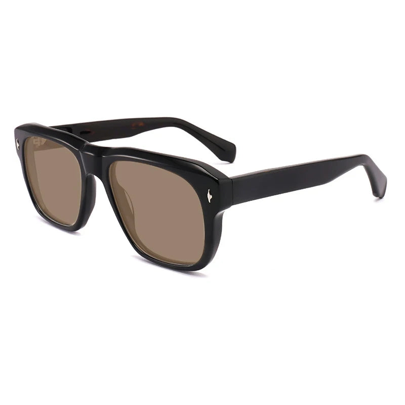 Vintage Polarised Acetate Sunglasses with UV400 Protection in a Larger Fit