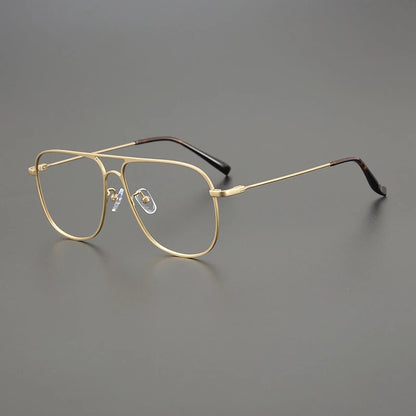 Titanium Oversized Pilot Eyeglasses | Ultra-Light Retro Optical Frames – CINILY UK