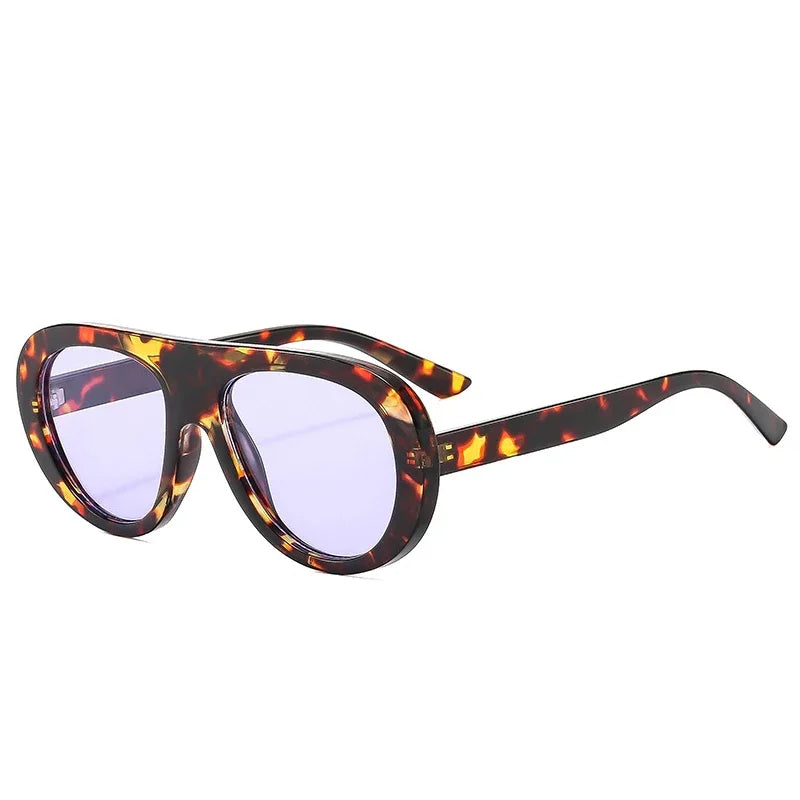 Candy Pilot UV400 Sunglasses | Bold Retro Unisex Shades – CINILY UK - Purple